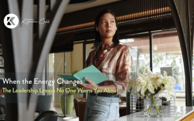 When the Energy Changes: The Leadership Lesson No One Warns You About