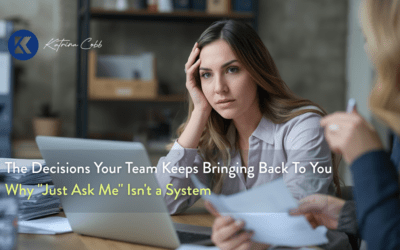 The Decisions Your Team Keeps Bringing Back To You